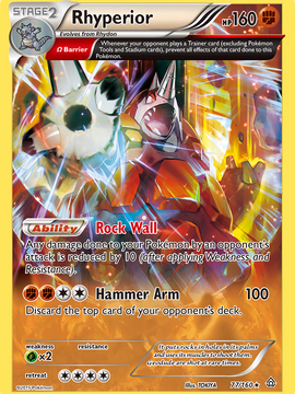 Rhyperior (77/160) [XY: Primal Clash]