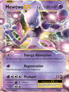 Mewtwo EX (52/108) [XY: Evolutions]