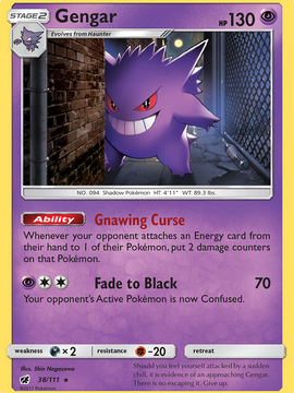 Gengar (38/111) [Sun & Moon: Crimson Invasion]