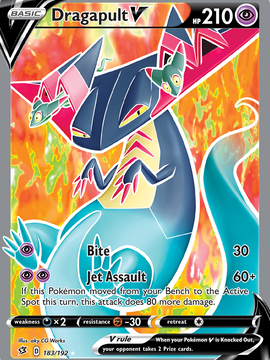 Dragapult V (183/192) [Sword & Shield: Rebel Clash]