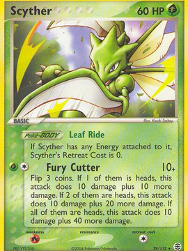 Scyther (29/112) [EX: FireRed & LeafGreen]