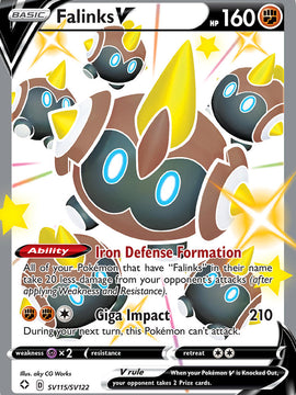 Falinks V (SV115/SV122) [Sword & Shield: Shining Fates]