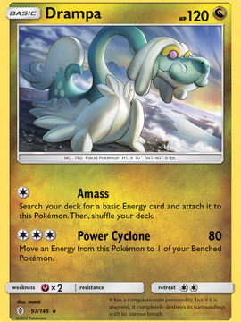 Drampa 97/145 - SM  Guardians Rising Holofoil
