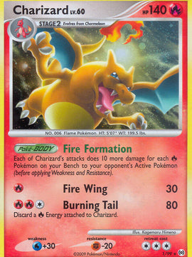 Charizard (1/99) (Cracked Ice Holo) [Platinum: Arceus]