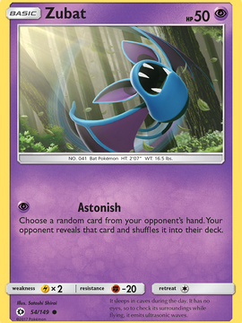 Zubat (54/149) [Sun & Moon: Base Set]