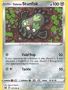 Galarian Stunfisk (127/196) [Sword & Shield: Lost Origin]