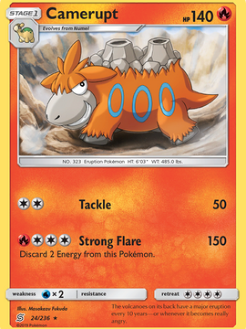 Camerupt (24/236) [Sun & Moon: Unified Minds]