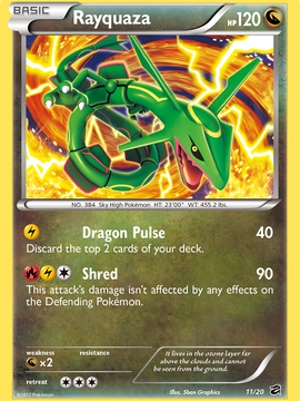 Rayquaza (11/20) [Black & White: Dragon Vault]