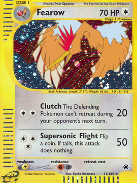 Fearow (11/165) [Expedition: Base Set]