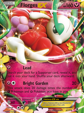 Florges EX (67/119) [XY: Phantom Forces]