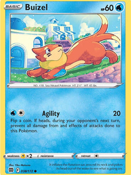 Buizel (038/172) [Sword & Shield: Brilliant Stars]