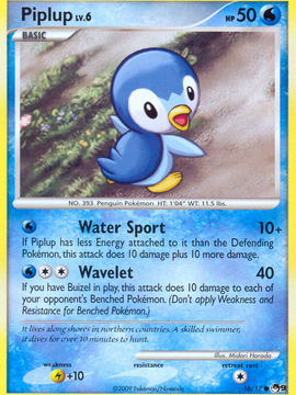 Piplup (16/17) [POP Series 9]