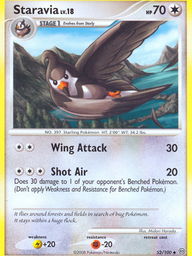 Staravia (52/100) [Diamond & Pearl: Stormfront]