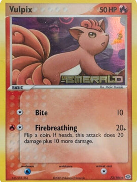 Vulpix (72/106) (Stamped) [EX: Emerald]