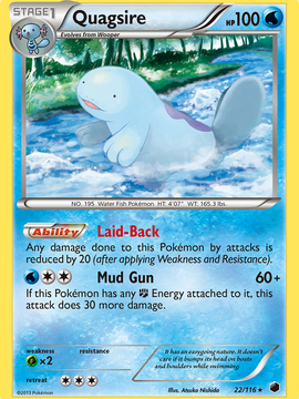 Quagsire (22/116) [Black & White: Plasma Freeze]