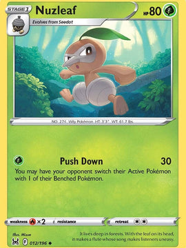 Nuzleaf (012/196) [Sword & Shield: Lost Origin]