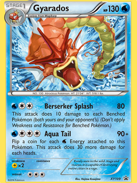 Gyarados (XY109) [XY: Black Star Promos]