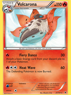 Volcarona (21/101) [Black & White: Noble Victories]