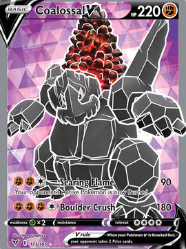 Coalossal V (173/185) [Sword & Shield: Vivid Voltage]