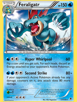Feraligatr (17/119) [XY: Phantom Forces]
