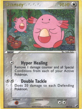 Chansey (20/115) (Stamped) [EX: Unseen Forces]