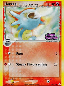 Horsea (66/110) (Delta Species) (Stamped) [EX: Holon Phantoms]