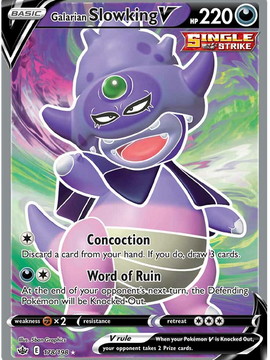 Galarian Slowking V (178/198) [Sword & Shield: Chilling Reign]