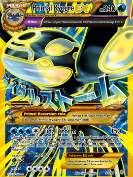 Primal Kyogre EX (96/98) [XY: Ancient Origins]
