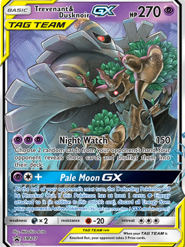 Trevenant & Dusknoir GX (SM217) [Sun & Moon: Black Star Promos]