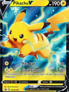 Pikachu V (SWSH063) [Sword & Shield: Black Star Promos]