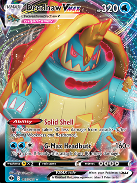 Drednaw VMAX (015/073) [Sword & Shield: Champion's Path]