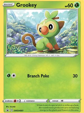 Grookey (SWSH001) [Sword & Shield: Black Star Promos]