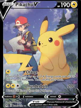 Pikachu V (TG16/TG30) [Sword & Shield: Lost Origin]