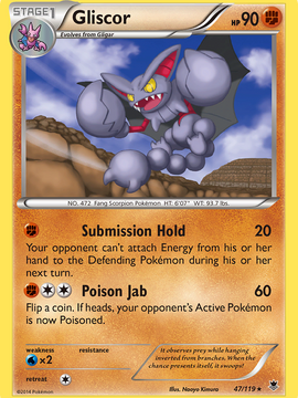 Gliscor (47/119) [XY: Phantom Forces]