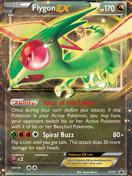 Flygon EX (XY61) [XY: Black Star Promos]
