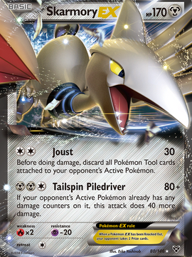 Skarmory EX (80/146) [XY: Base Set]