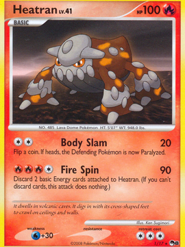 Heatran (1/17) [POP Series 8]