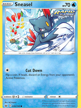 Sneasel (030/198) [Sword & Shield: Chilling Reign]