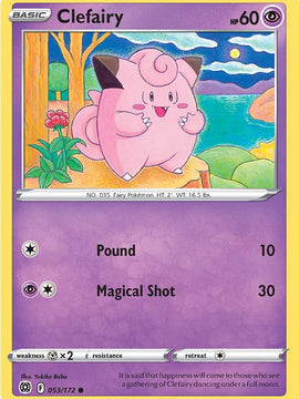 Clefairy (053/172) [Sword & Shield: Brilliant Stars]