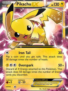 Pikachu EX (XY84) [XY: Black Star Promos]