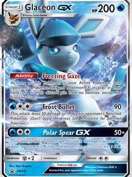 Glaceon GX (SM147) [Sun & Moon: Black Star Promos]