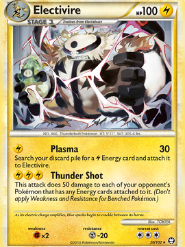 Electivire (20/102) [HeartGold & SoulSilver: Triumphant]
