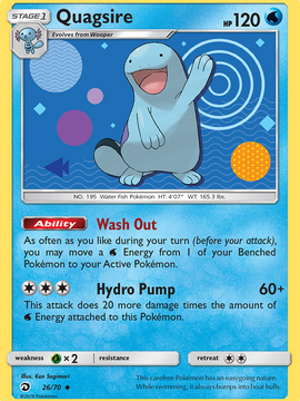 Quagsire (26/70) [Sun & Moon: Dragon Majesty]