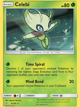 Celebi (4/236) [Sun & Moon: Unified Minds]