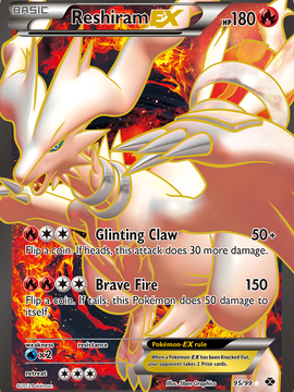 Reshiram EX (95/99) [Black & White: Next Destinies]