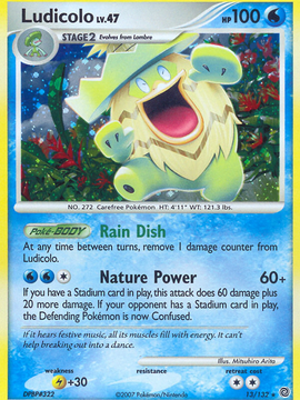 Ludicolo (13/132) [Diamond & Pearl: Secret Wonders]