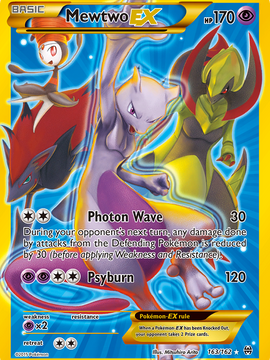 Mewtwo EX (163/162) [XY: BREAKthrough]