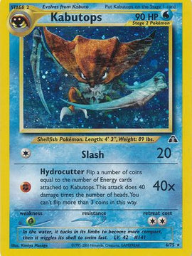 Kabutops (6/75) [Neo Discovery Unlimited]