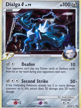 Dialga G (7/127) [Platinum: Base Set]