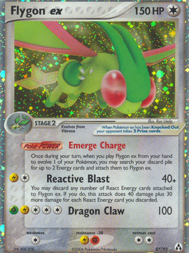 Flygon ex (87/92) [EX: Legend Maker]